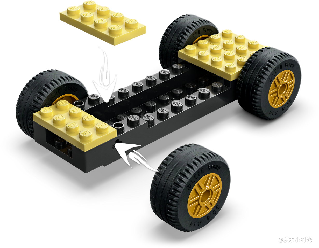 乐高 71840 黑化杰与德里克斯赛车大对决