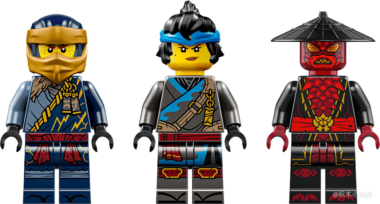 乐高 71840 黑化杰与德里克斯赛车大对决