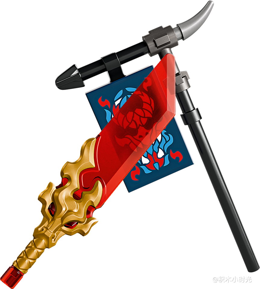 乐高 71843 黑化杰的机甲神龙坐骑