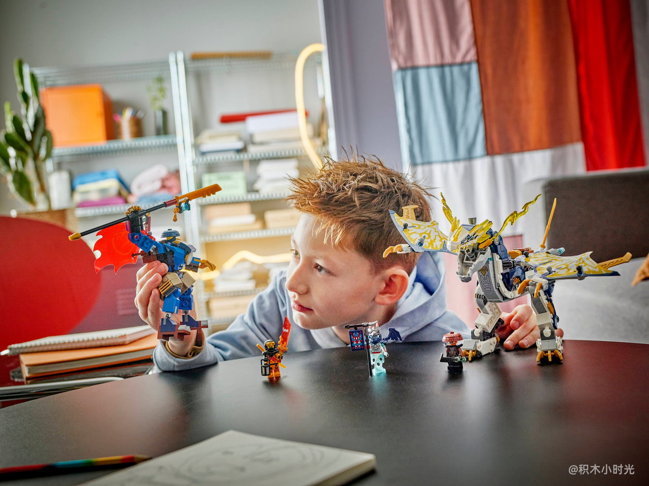 乐高 71843 黑化杰的机甲神龙坐骑