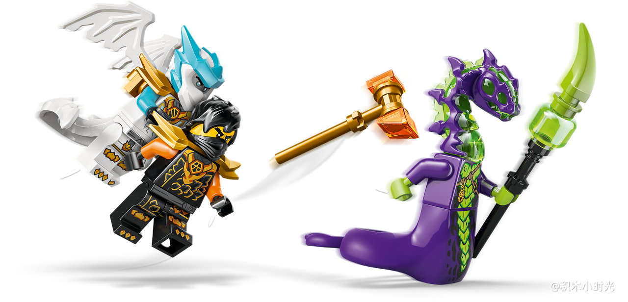 乐高 71854 寇的作战机甲与神龙赞