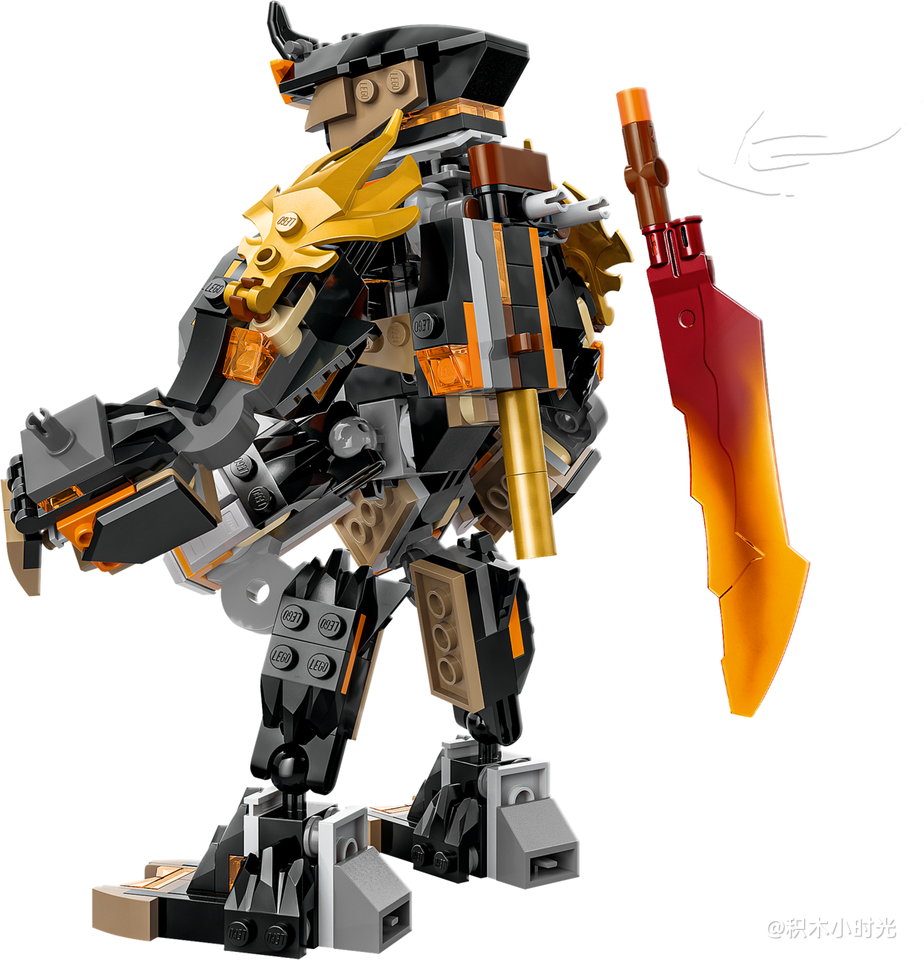 乐高 71854 寇的作战机甲与神龙赞