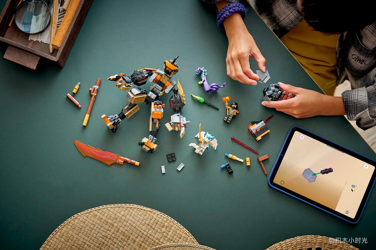 乐高 71854 寇的作战机甲与神龙赞