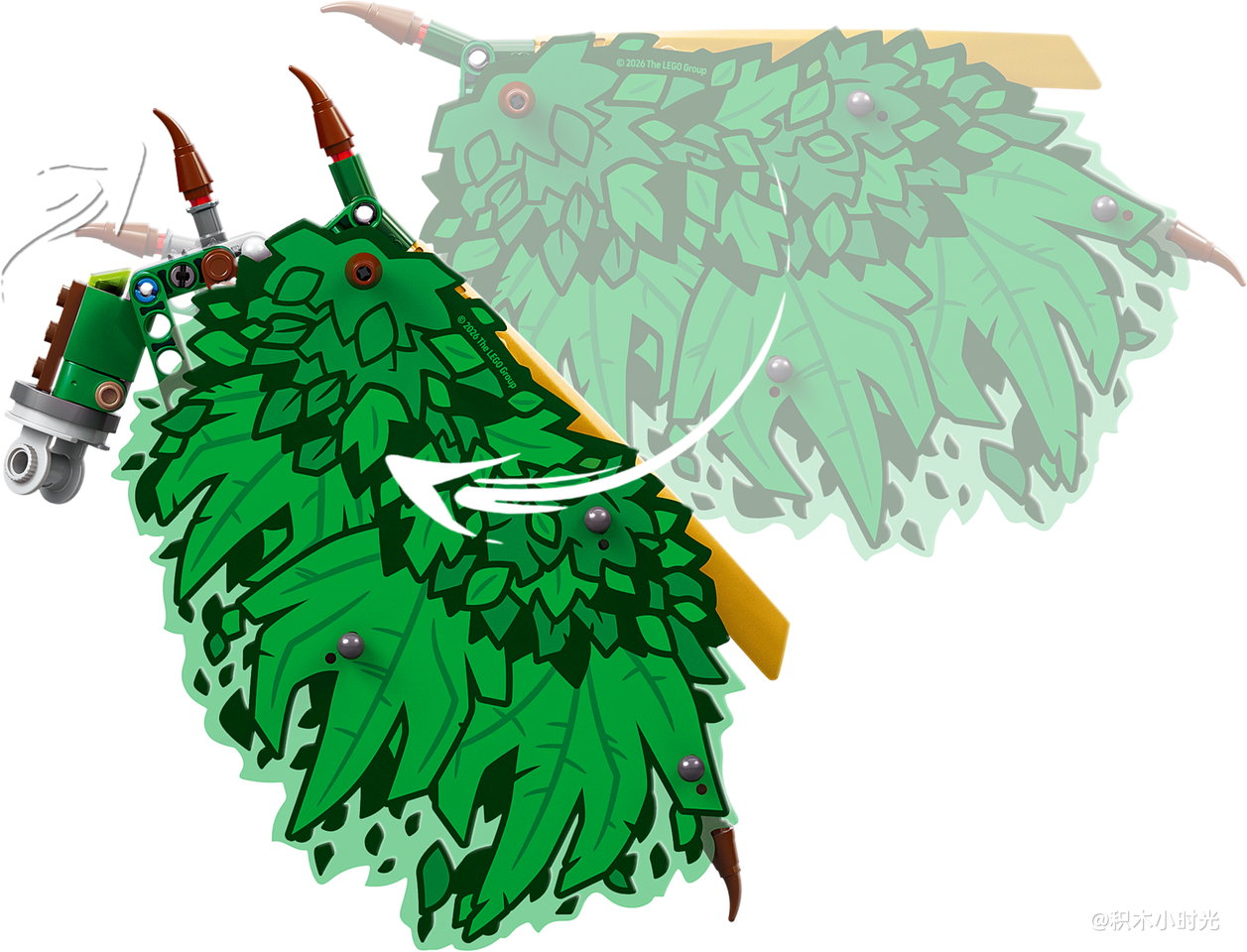 乐高 71859 生命源龙