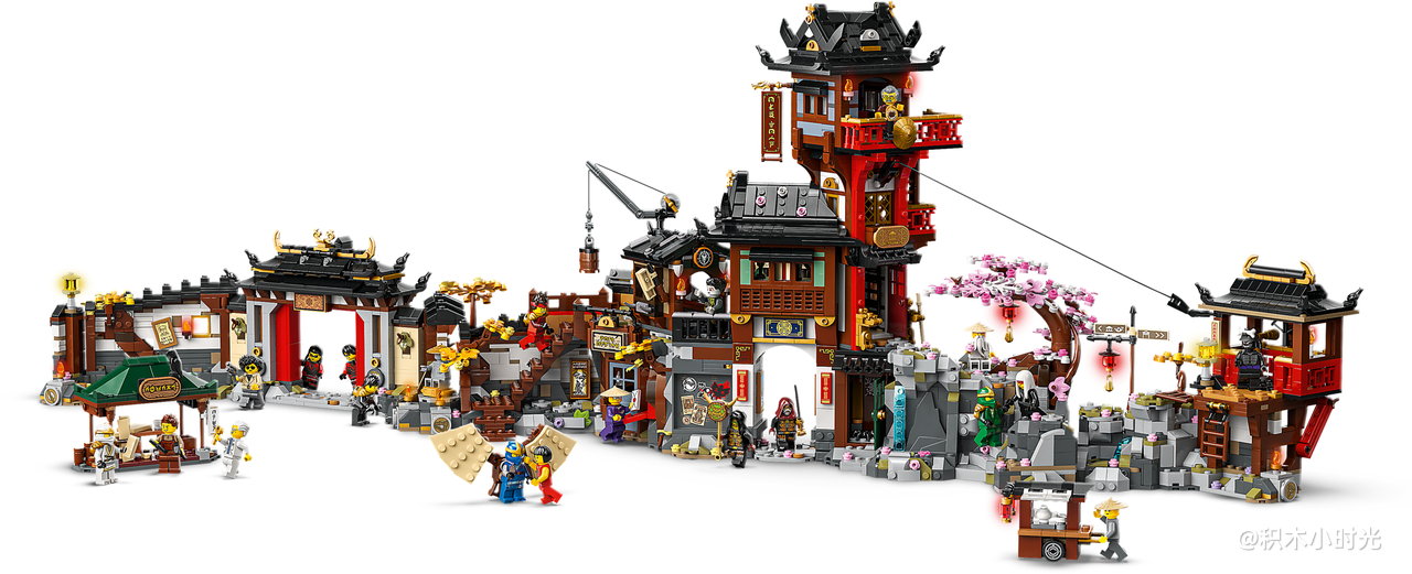 乐高 71861 15周年纪念款 初代忍者村