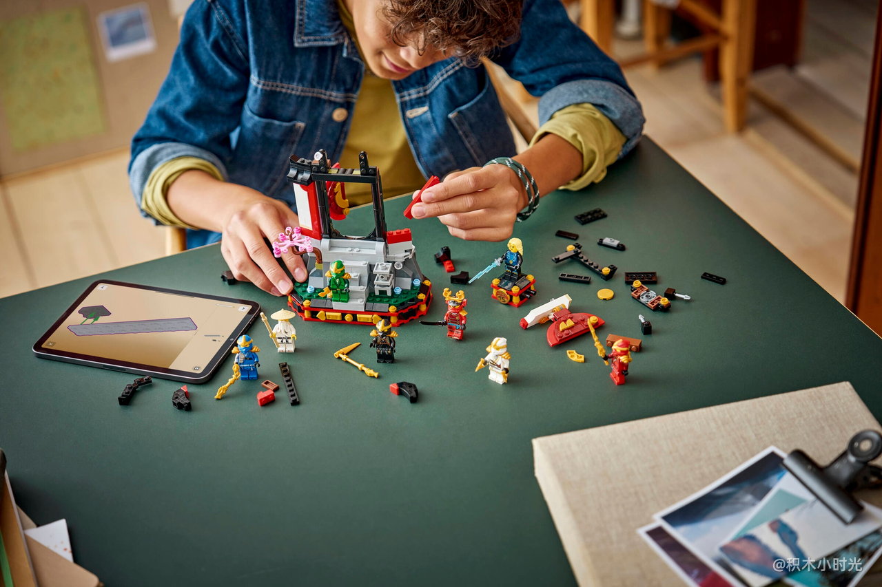 乐高 71866 15周年纪念款 忍者道场展示台