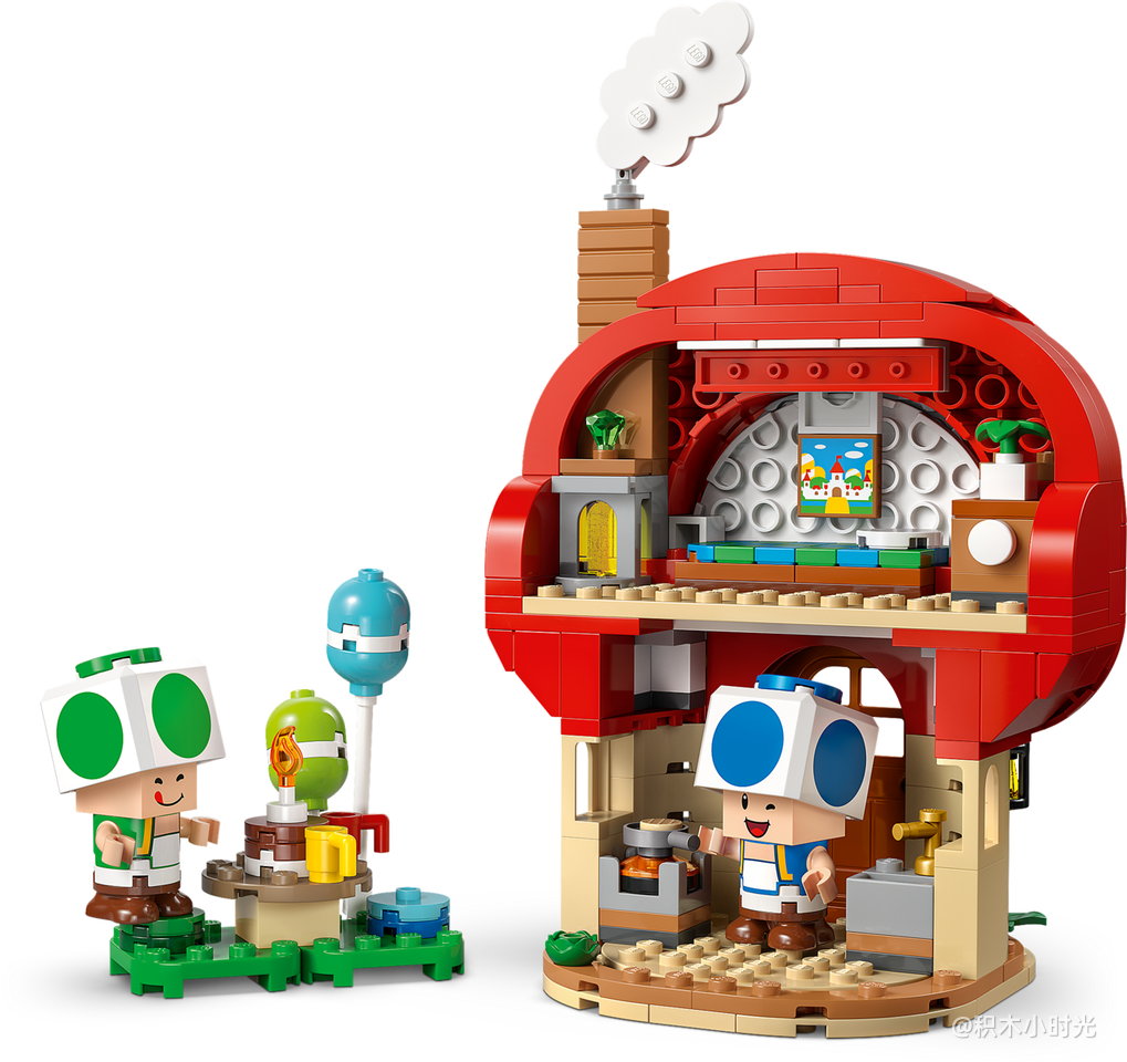 乐高 72041 奇诺比奥之家的家庭派对