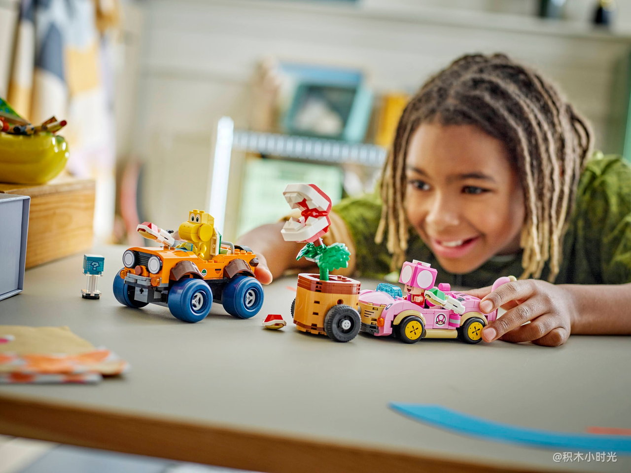 乐高 72044 马力欧卡丁车™ - 咬！吞食花