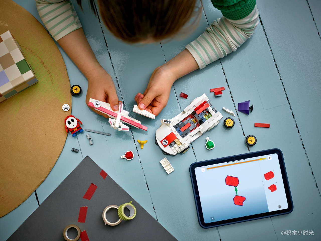 乐高 72045 马力欧卡丁车™ - 嘿呵和P飞翼