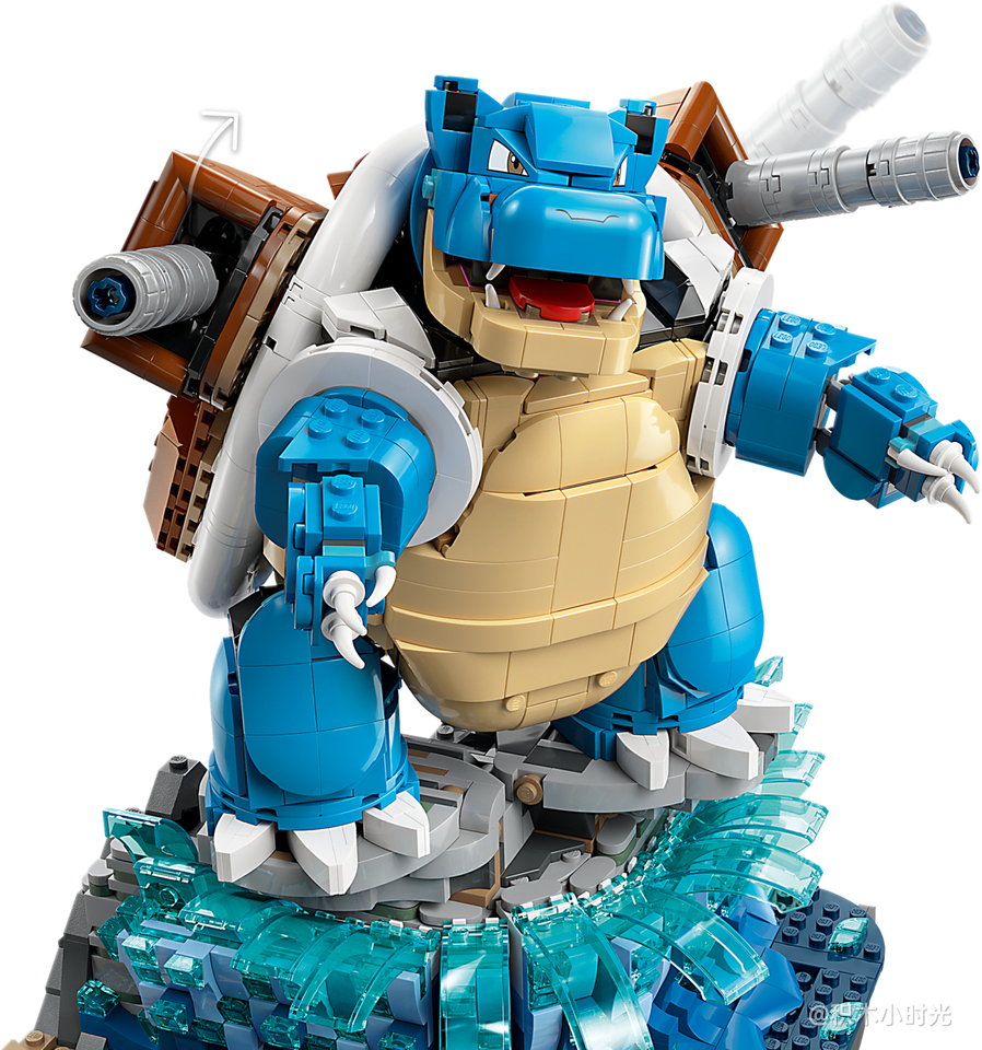 乐高 72153 妙蛙花、喷火龙和水箭龟