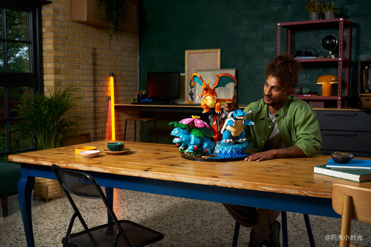 乐高 72153 妙蛙花、喷火龙和水箭龟