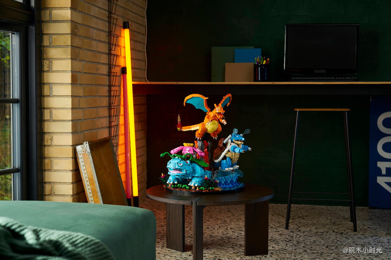 乐高 72153 妙蛙花、喷火龙和水箭龟