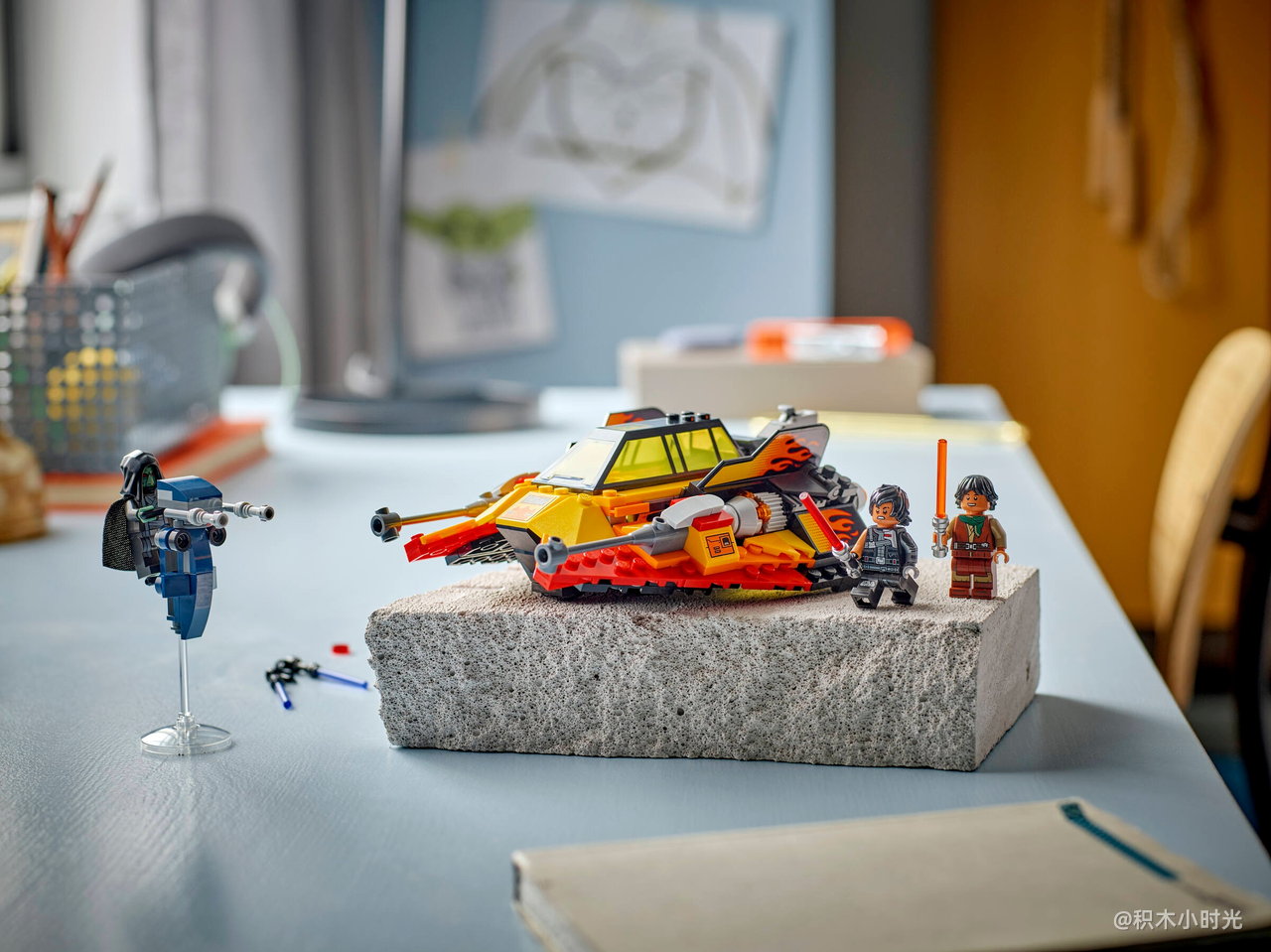 乐高 75414 原力热焰 雪地战机