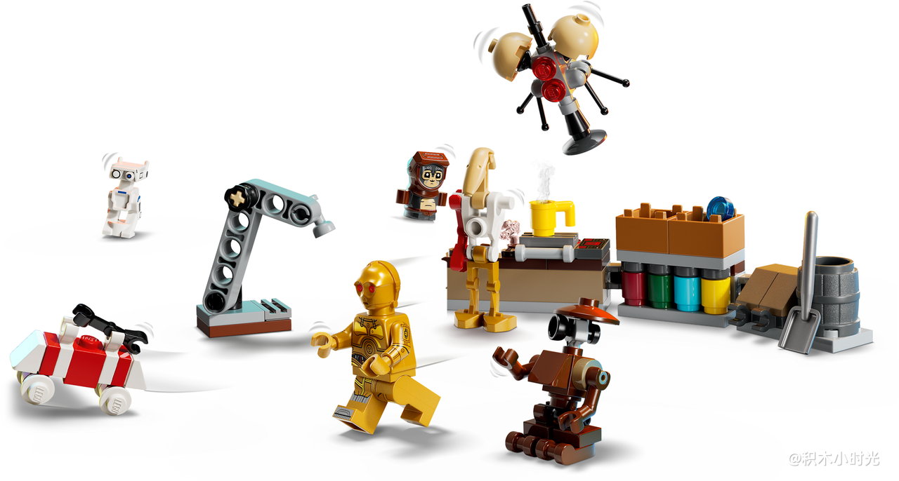 乐高 75418 2025年星球大战圣诞倒数日历