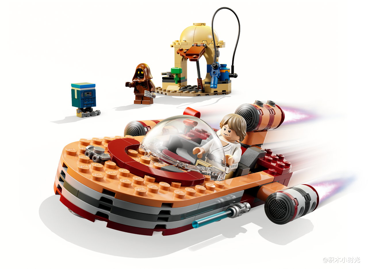 乐高 75420 奇智妙玩：卢克的陆地飞车