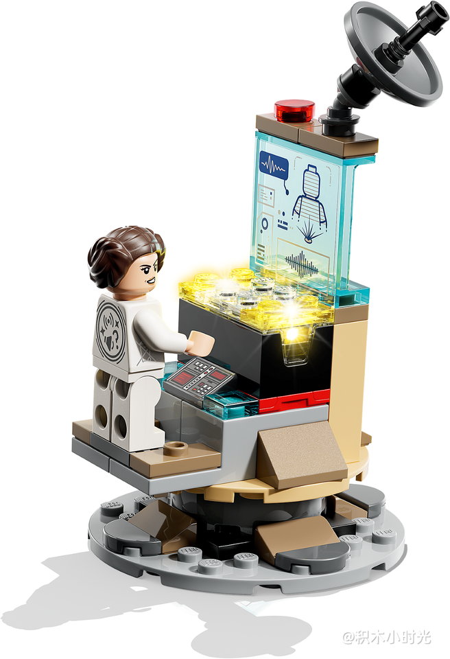 乐高 75423 奇智妙玩：卢克·天行者的X翼星际战斗机「红色五号」