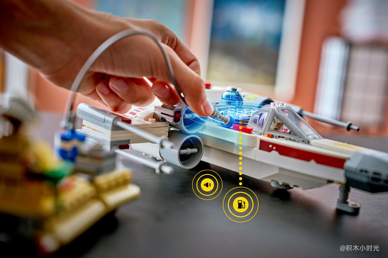 乐高 75423 奇智妙玩：卢克·天行者的X翼星际战斗机「红色五号」