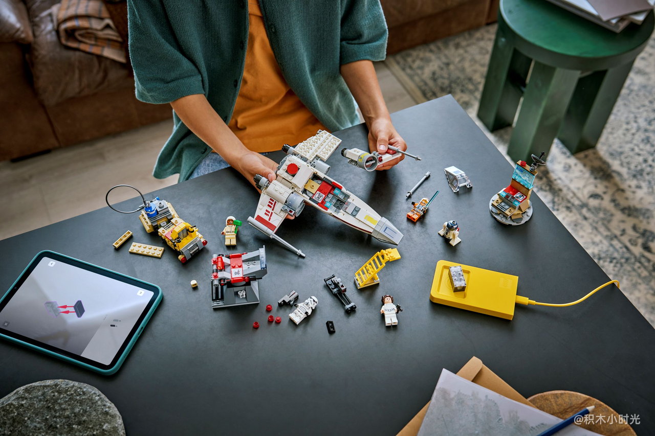 乐高 75423 奇智妙玩：卢克·天行者的X翼星际战斗机「红色五号」