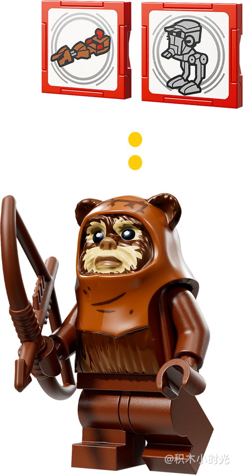 乐高 75424 奇智妙玩：AT-ST 步行机攻击恩多