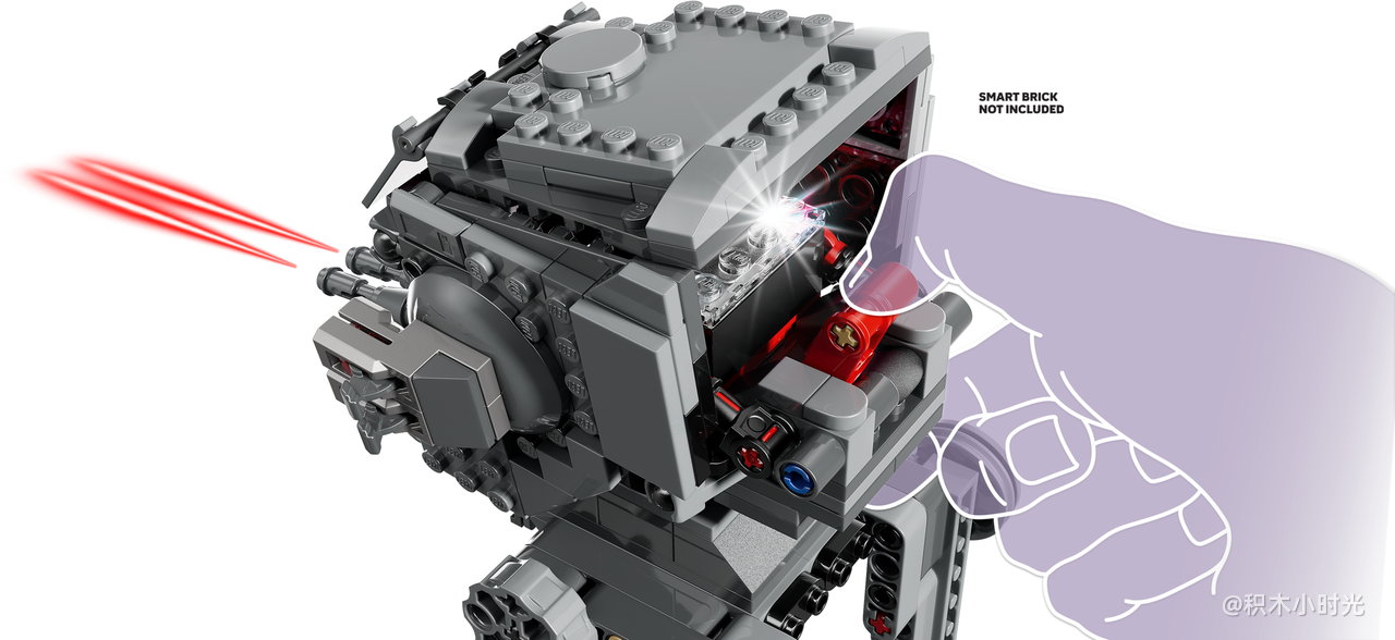 乐高 75424 奇智妙玩：AT-ST 步行机攻击恩多