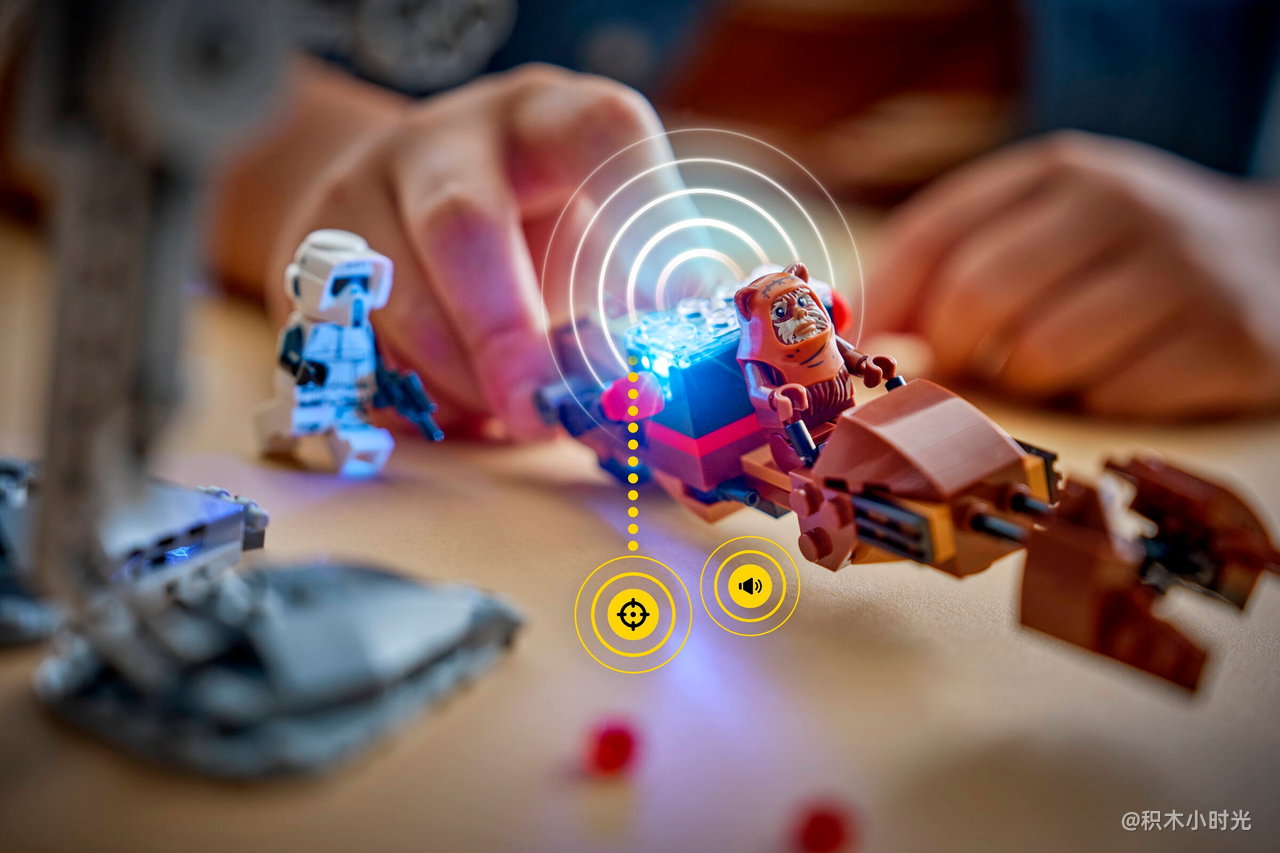 乐高 75424 奇智妙玩：AT-ST 步行机攻击恩多