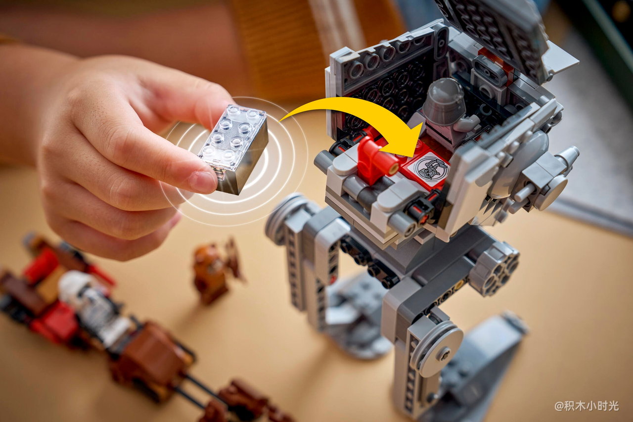 乐高 75424 奇智妙玩：AT-ST 步行机攻击恩多