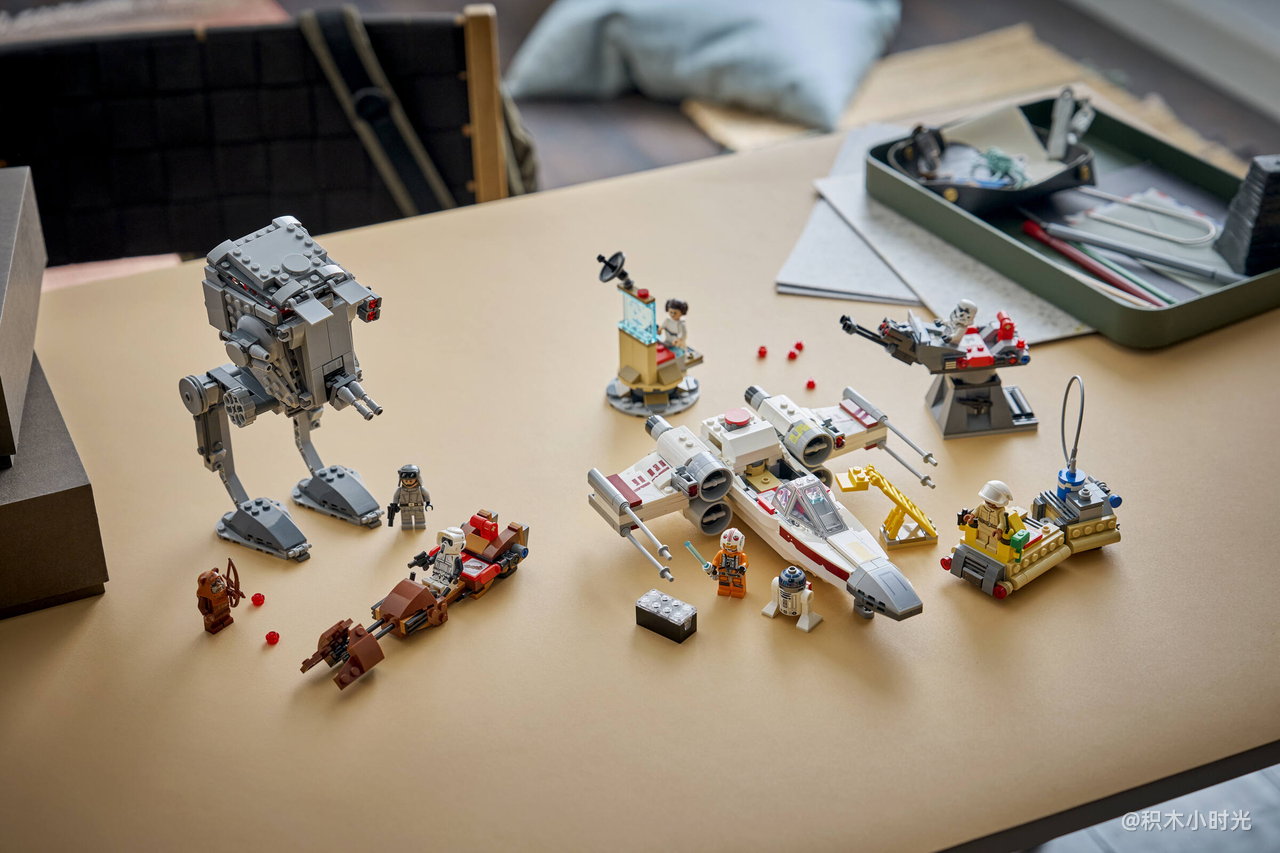 乐高 75424 奇智妙玩：AT-ST 步行机攻击恩多
