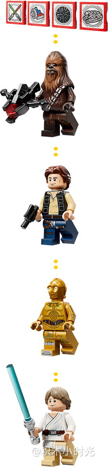 乐高 75426 奇智妙玩：千年隼号星际飞船