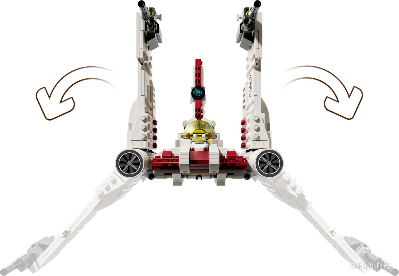 乐高 75432 V-19 激流星际战斗机