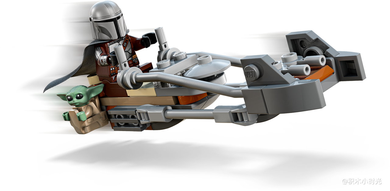 乐高 75436 曼达洛人与古古的飞行摩托™