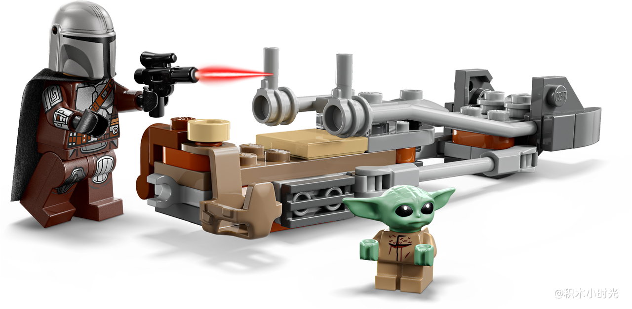 乐高 75436 曼达洛人与古古的飞行摩托™