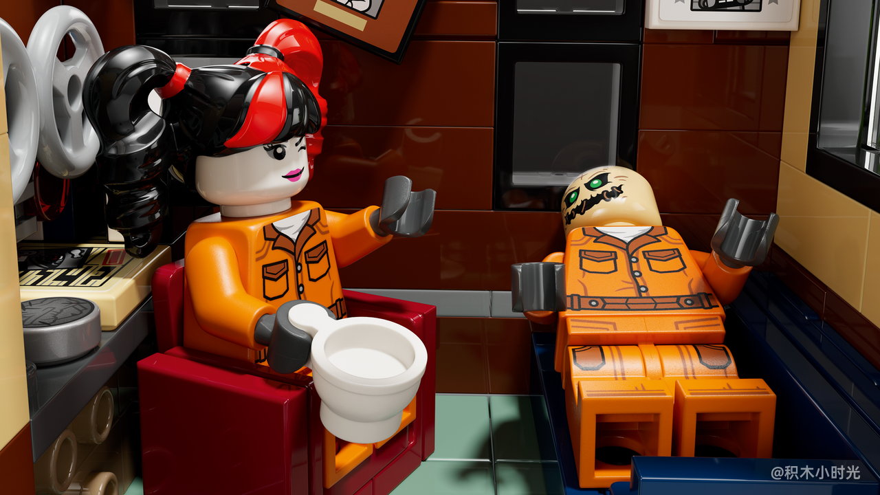 乐高 76300 阿卡姆疯人院