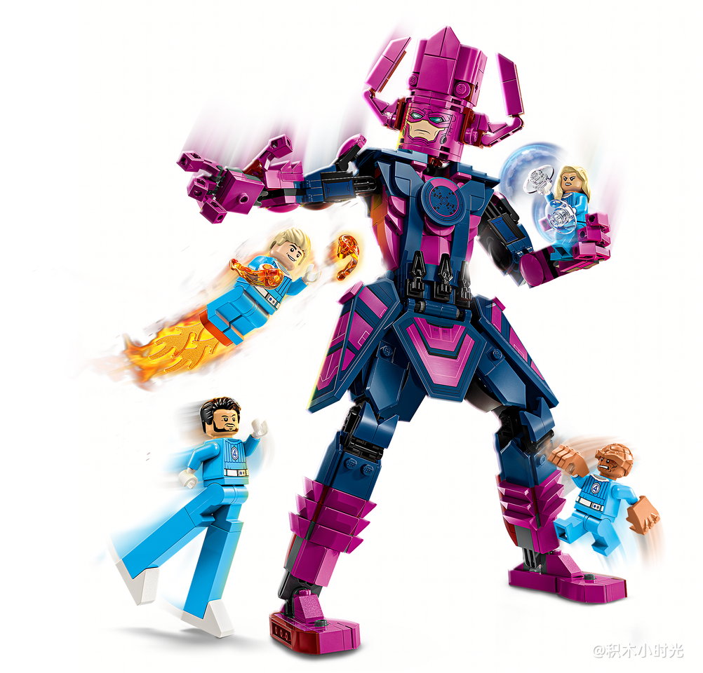 乐高 76316 神奇四侠大战行星吞噬者