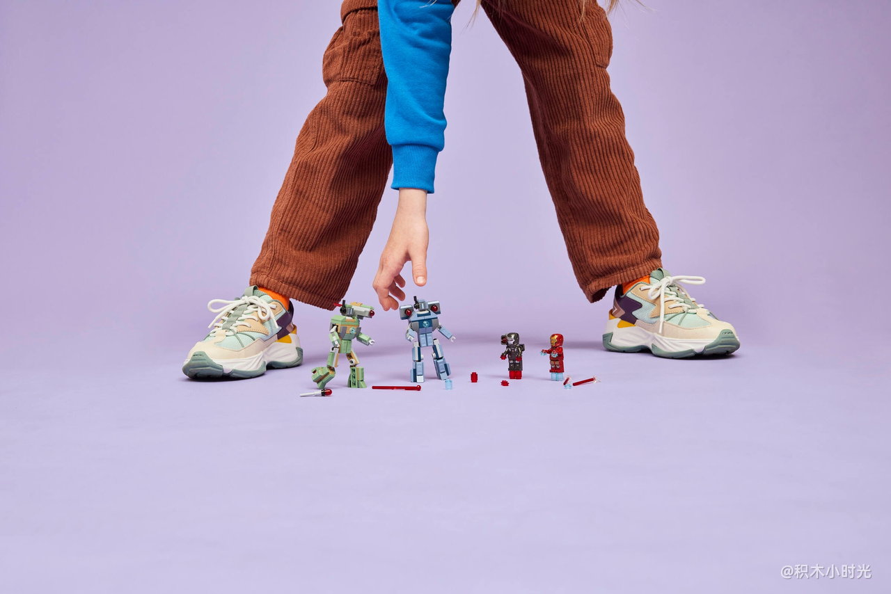 乐高 76320 钢铁侠与战争机器对阵铁锤无人机