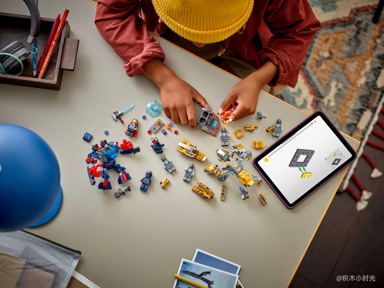 乐高 76322 复仇者联盟：终局之战 雷神索尔对战齐塔瑞人 (Chitauri)