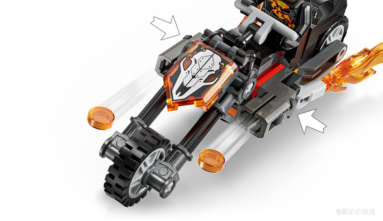 乐高 76335 蜘蛛侠大战骑着摩托车的恶灵骑士 (Ghost Rider)