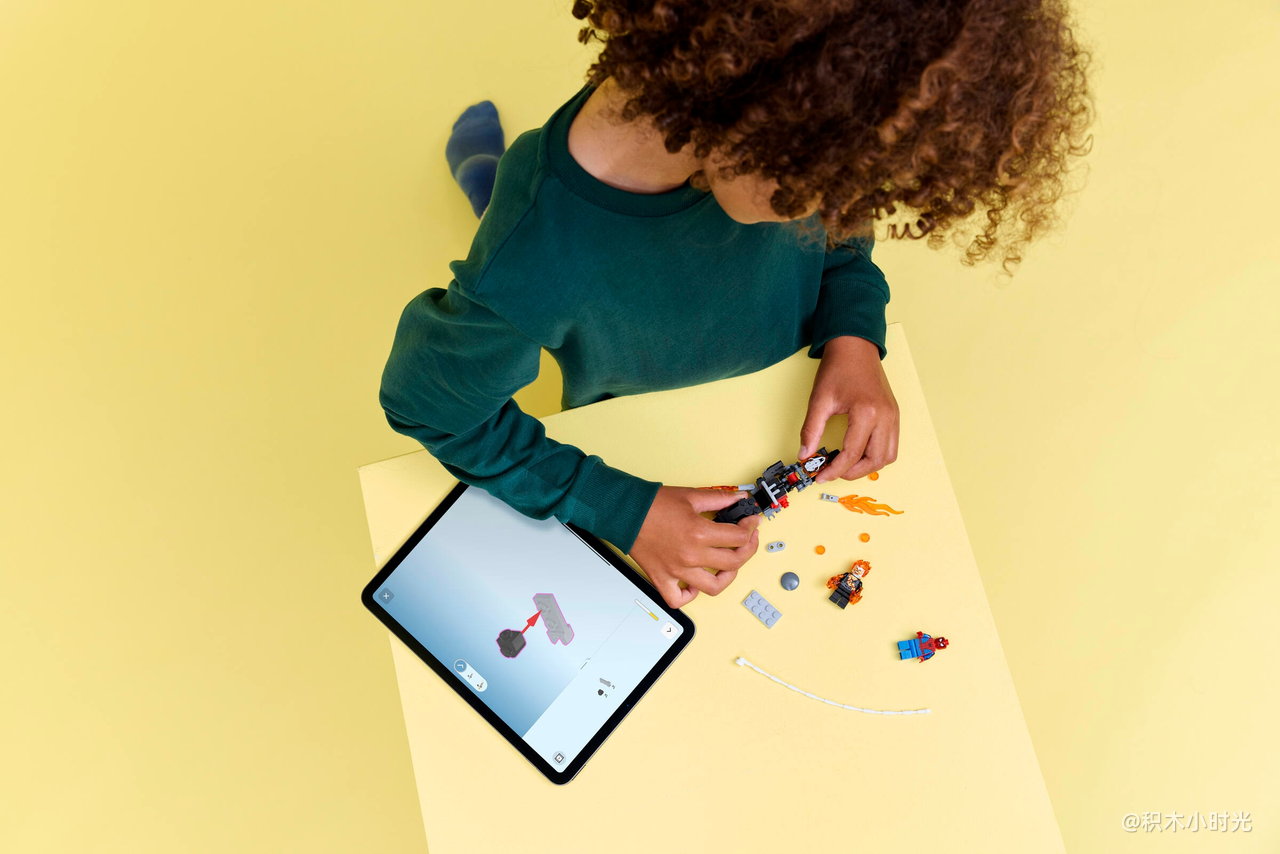 乐高 76335 蜘蛛侠大战骑着摩托车的恶灵骑士 (Ghost Rider)