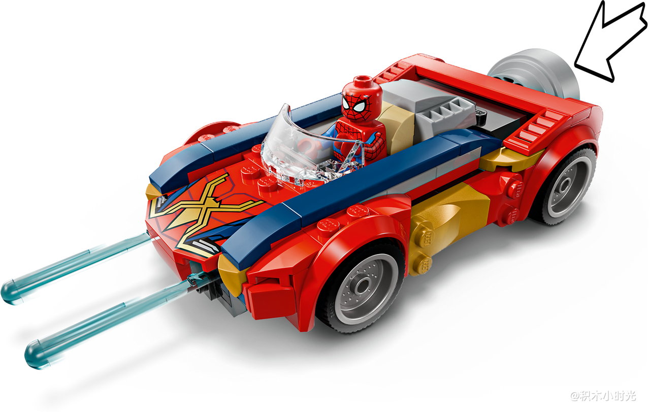 乐高 76336 蜘蛛侠汽车大战毒液化金刚狼