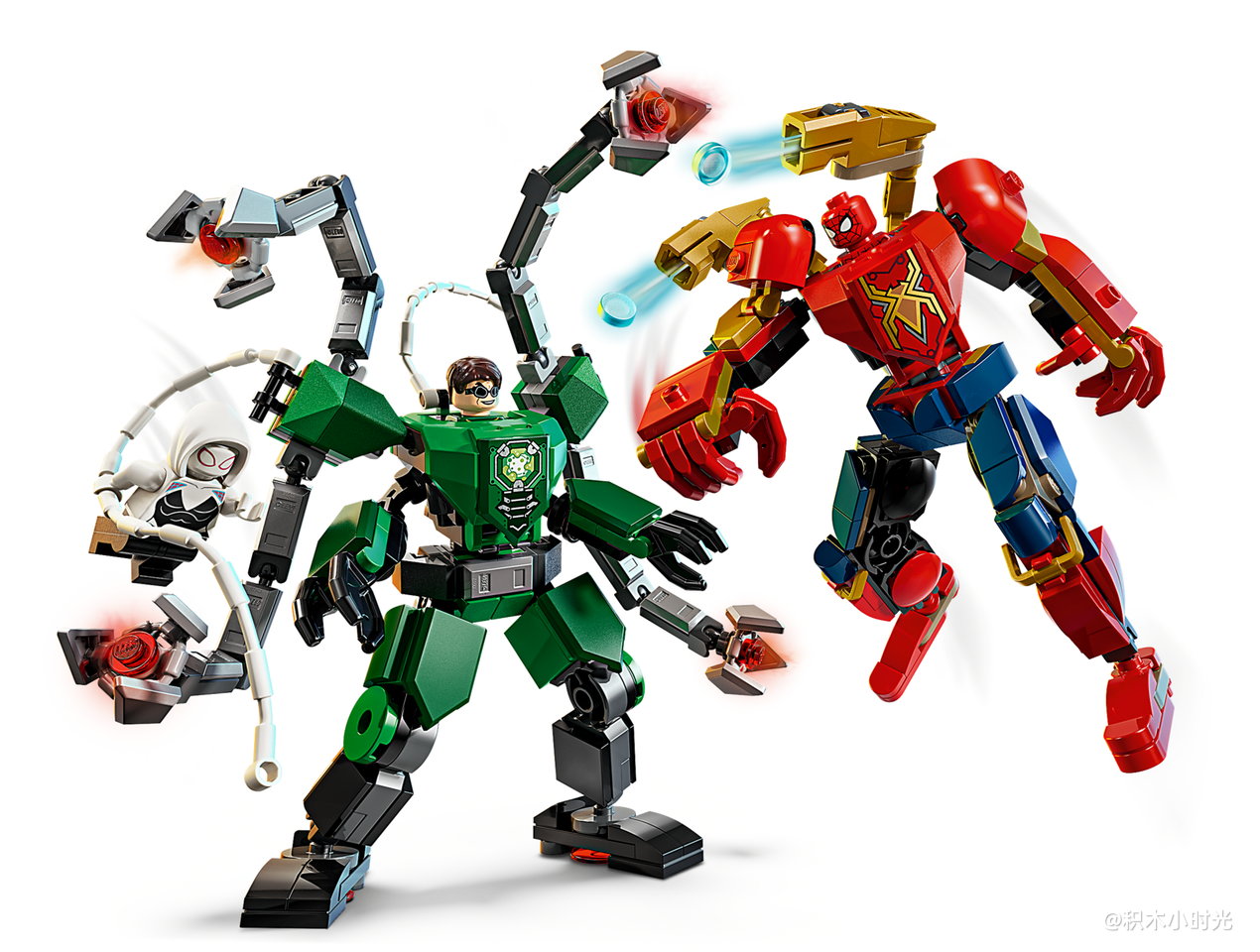 乐高 76338 机甲大战：蜘蛛侠大战章鱼博士