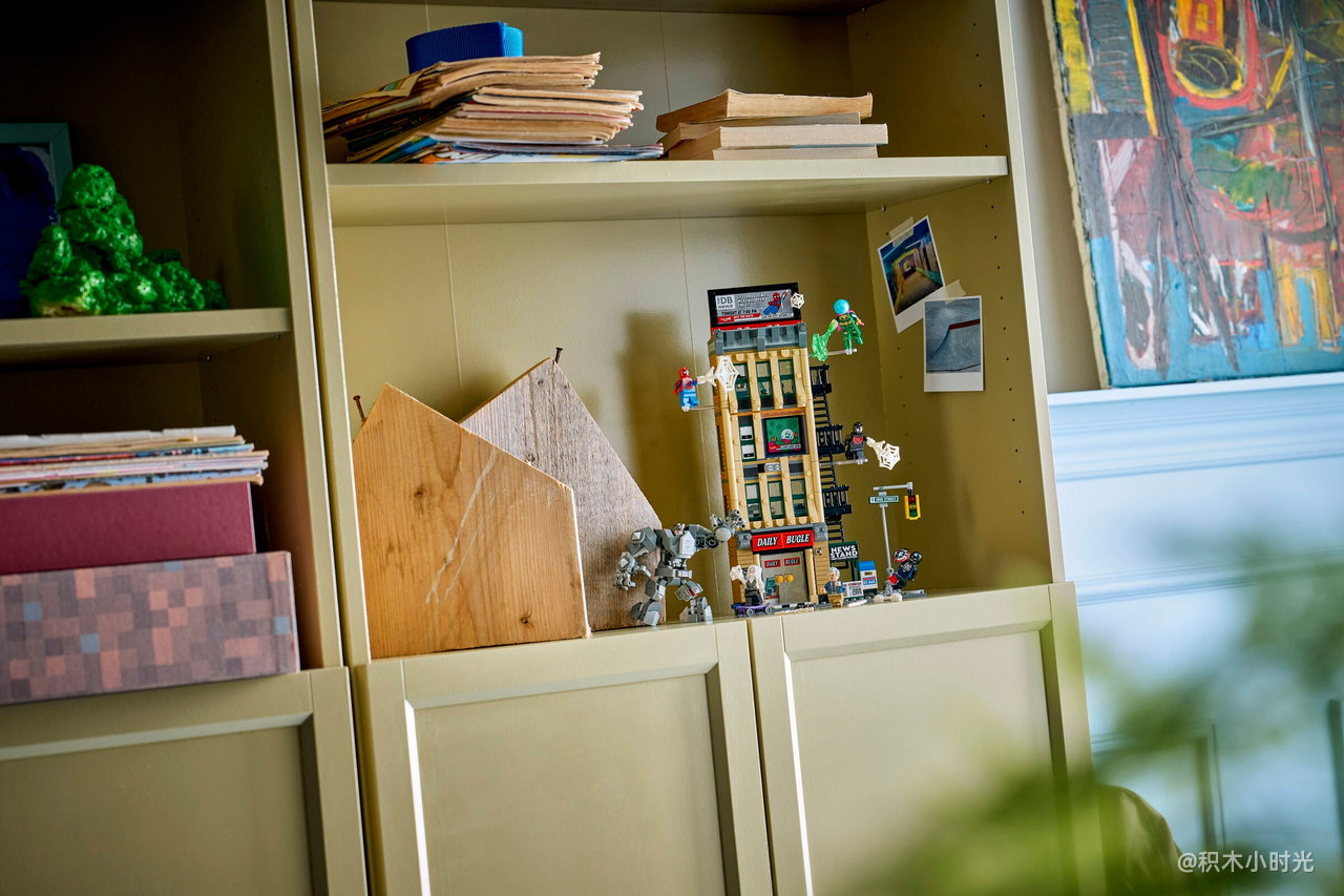 乐高 76342 蜘蛛侠大战神秘客：号角日报社