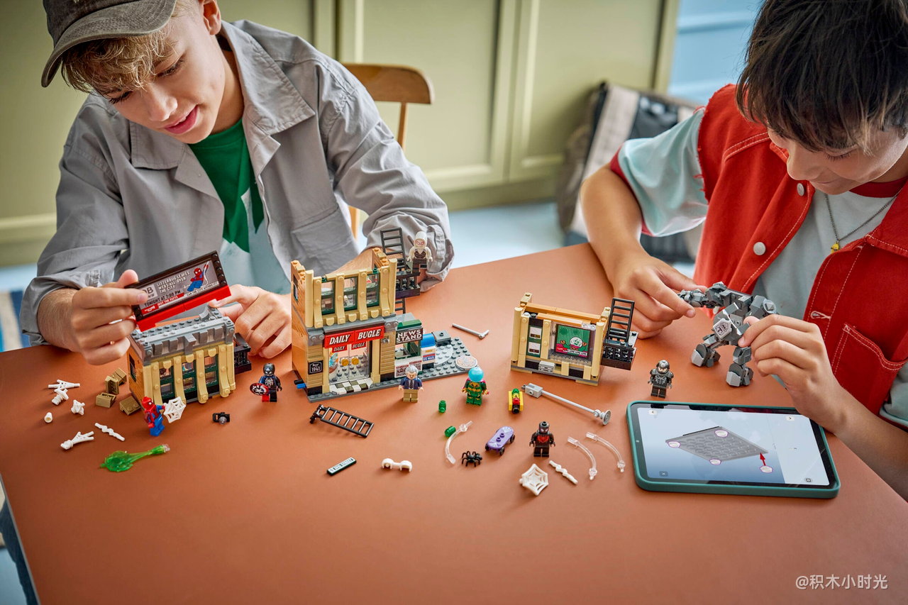 乐高 76342 蜘蛛侠大战神秘客：号角日报社