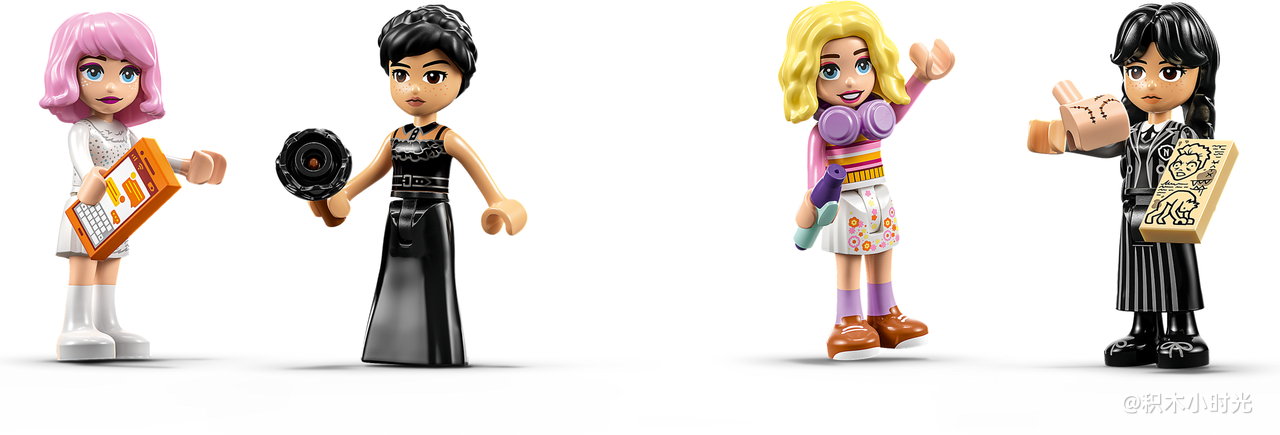 乐高 76781 星期三与伊妮德的寝室