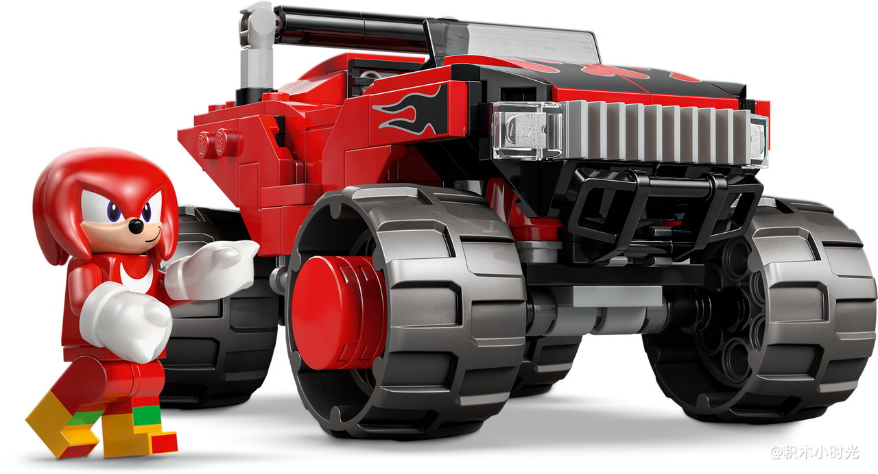 乐高 77118 希弗尔的赛车对战纳克的巨轮越野车