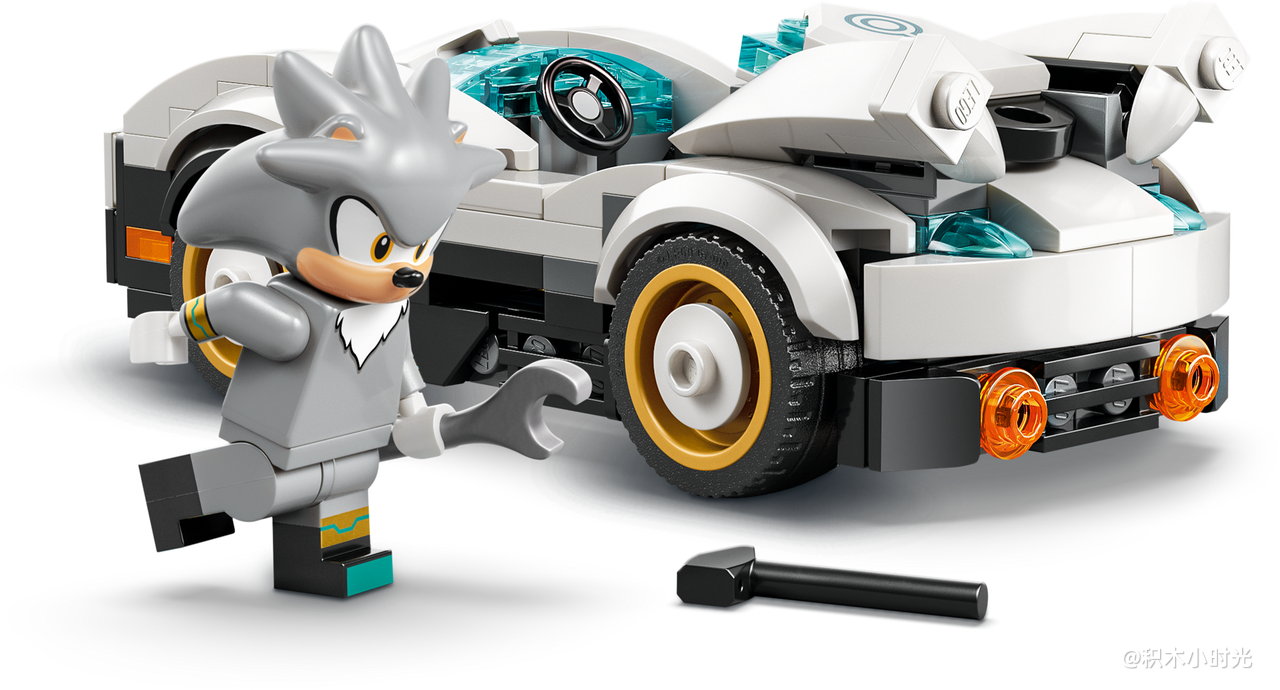 乐高 77118 希弗尔的赛车对战纳克的巨轮越野车