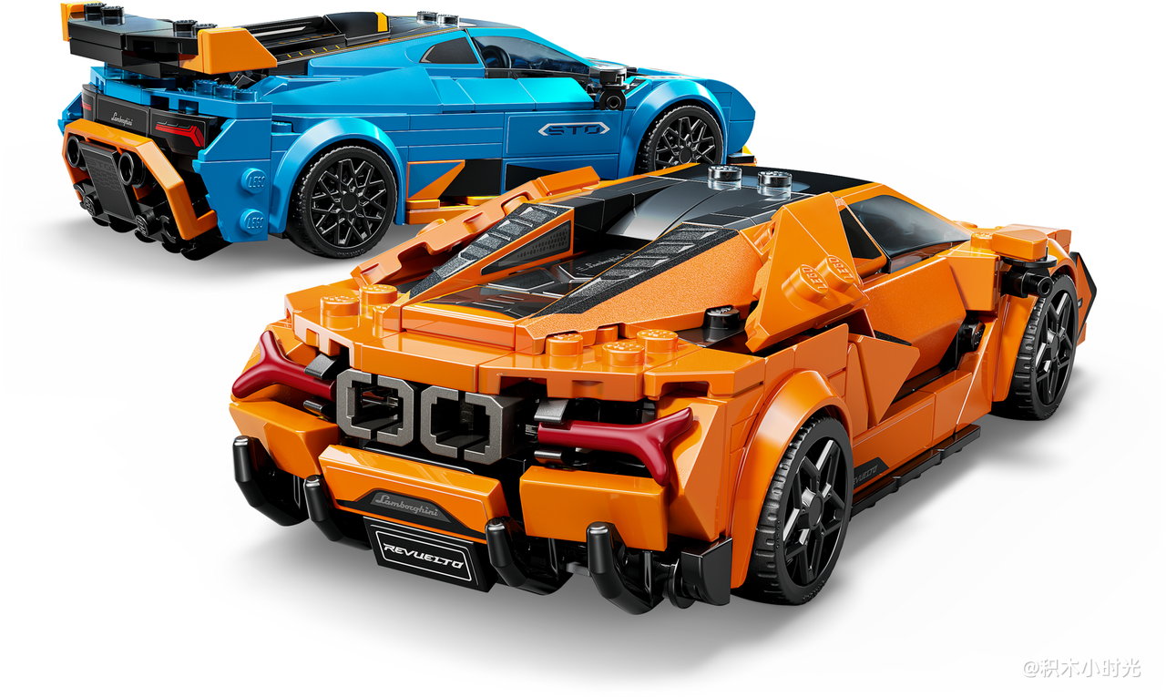 乐高 77238 兰博基尼 Revuelto 与 Huracán STO