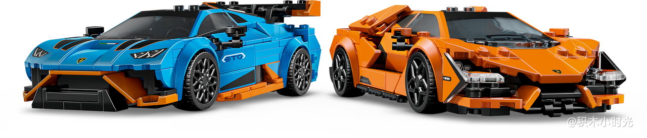 乐高 77238 兰博基尼 Revuelto 与 Huracán STO