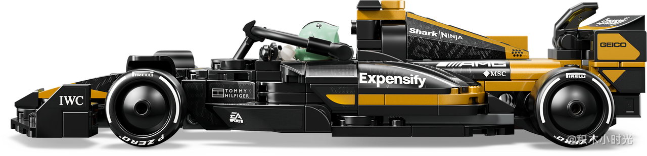 乐高 77252 F1®大电影同款APXGP赛车