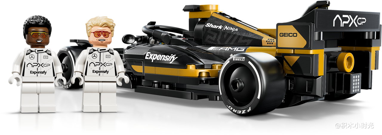 乐高 77252 F1®大电影同款APXGP赛车