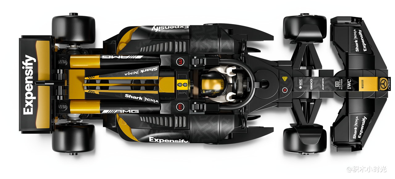 乐高 77252 F1®大电影同款APXGP赛车