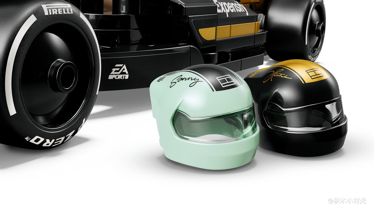 乐高 77252 F1®大电影同款APXGP赛车